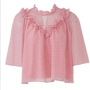 Rebecca Minkoff pink Carla Top